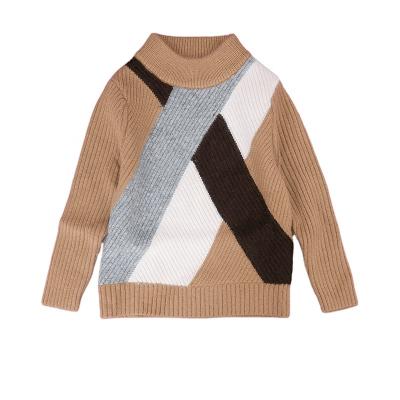 China Wholesale Custom Luxury Korean Children's Knitted Sweater Anti-wrinkle Kids Clothes Boys Winter Clothes for sale