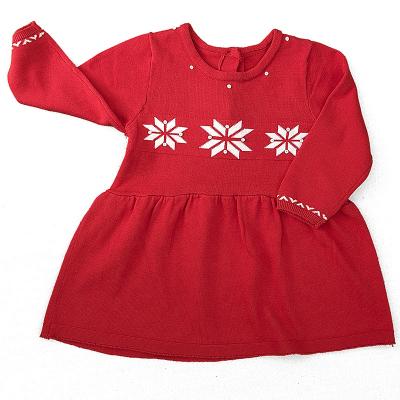 China Wholesale Anti-static Children's Embroidered Sweater For Girls Kids Clothes Girl Dress for sale