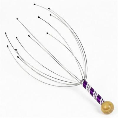 China Hot Selling Manufacturer Handheld Scalp Massager Portable Head Scratcher Massager For Hair Stimulation Relaxation for sale