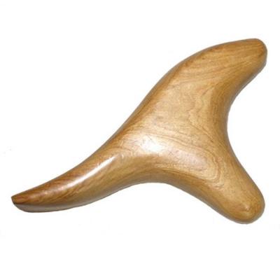 China Wholesale Handheld Portable Wooden Massager Body Trigeminal Massager Tool For Neck Pressure Back Point for sale