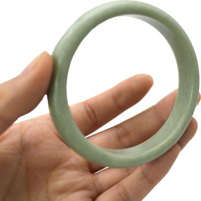 China Wholesale Natural Jade Bangle Bracelet For Women Jade Bangles Jade Jewelry Chinese Green Chinese Jade Bracelets Handmade With Gift Box for sale