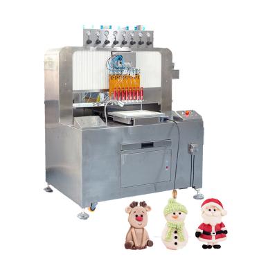 China High Productivity Dairy Factory Edible Cake Decoration Automatic Chocolate Lozenges Making Machine Food Processing Plant for sale