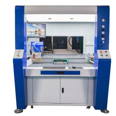 China Machines New Technology DISIN Stable Imaging Automatic Video Scanning And Positioning Button Machine for sale