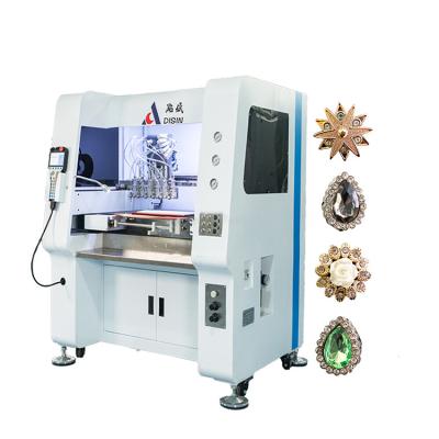 China Factory new product jewelry rhinestone setting machine with high speed diamond stone rhinestone setting machine for sale