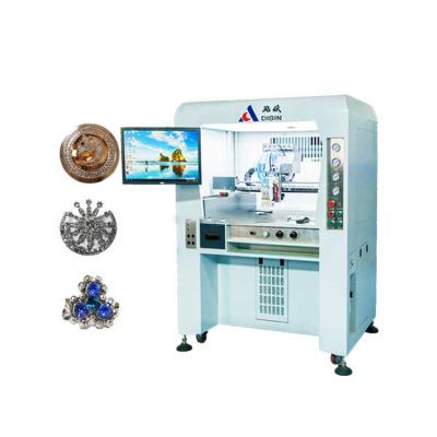 China Factory Easy Learn And Operate High Precision Intelligent Video Diamond Machine Rhinestone Dispsing Machine for sale