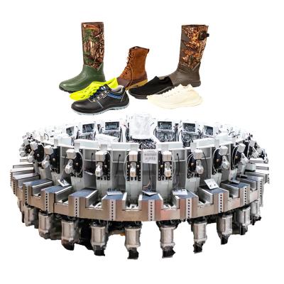 China Factory Low Price Sole Polyurethane Shoe Production Line For Sports Shoes Safety Shoes Makieng On Sale for sale