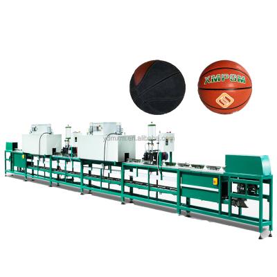 China Baskerball biadder grain winding factory basketball manufacturing equipment Innber inner bladder basketball making machine basketball making production line for sale