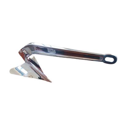 China 304 Stainless Steel 316 316 Stainless Steel Boat Mirror Polish Mau Plow Plow Marine Anchor For Yacht for sale