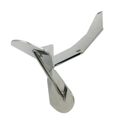 China Marine Stainless Steel 304 316 15kg Delta Boat Anchor for sale