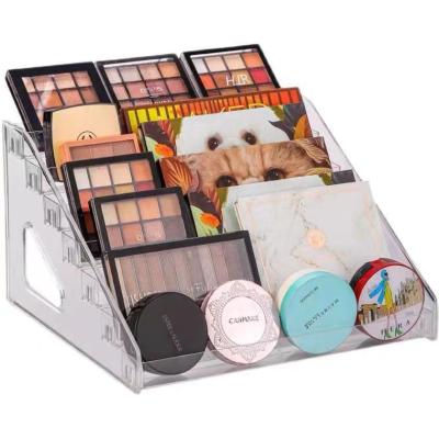 China Viable Ready To Ship Acrylic Cosmetic Clear Lipstick Storage Box Cosmetic Storage Box for sale