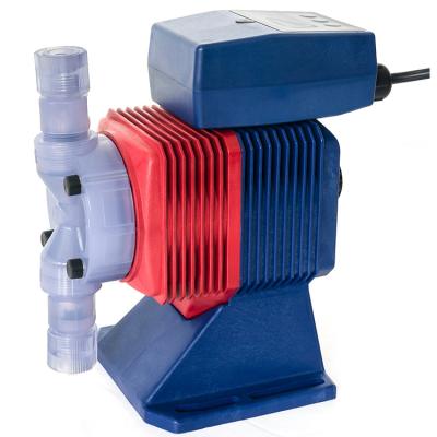 China HEPHIS Automotive Industry Chemical Dosing Pump For Chemical Liquid Solenoid Dosing Pump PVC Dosing Pump 2.28-24l/hr@10- 2bar AC100-240V 2-10 Bar for sale