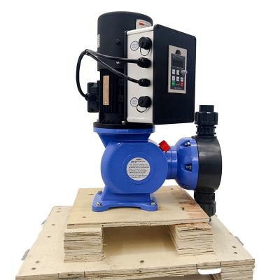 China Organic fuel industry non-leakage chemical diaphragm dosing pump Modbus RS-485 0-20mA 0-10V automatic remote transmission control for sale