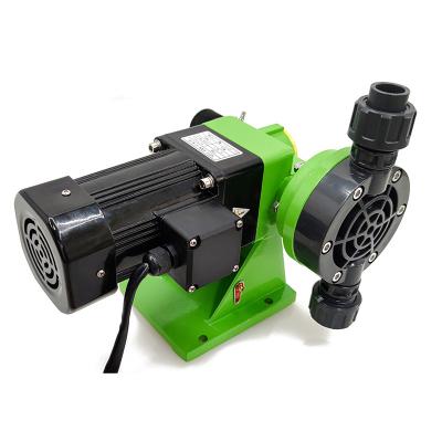 China HEPHIS 5-180 LPH 5-10 PVC Bar Swimming Pool Acid Liquid Flocculant Chemical Mechanical Regulating Dosing Pump For Coagulant for sale