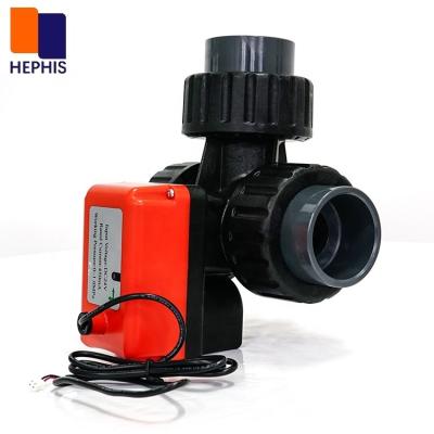 China AC220V 3ways DN40 G11/2 General Ceramic Plastic Ball Electric Motorized Automatic Operated Actuator Ball For Ball Valve For Water for sale