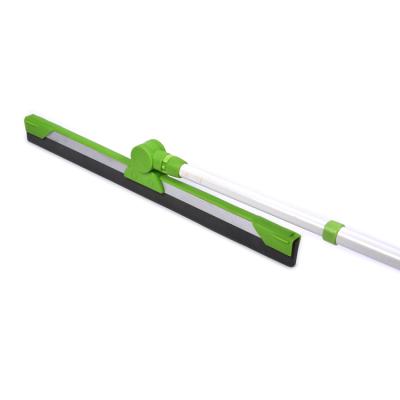 China Sustainable Cheap Household EVA Water Blade Window Squeegee Telescopic Rod Floor Squeegee for sale