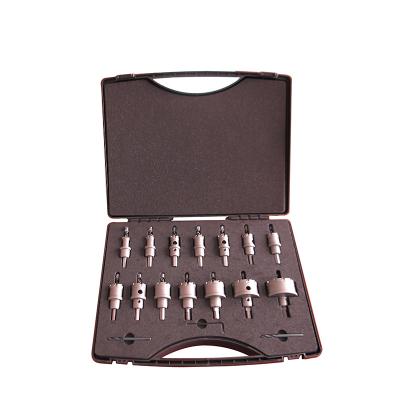 China Metal Drilling CHTOOLS CTT Hole Saw Drill Bit Set for sale