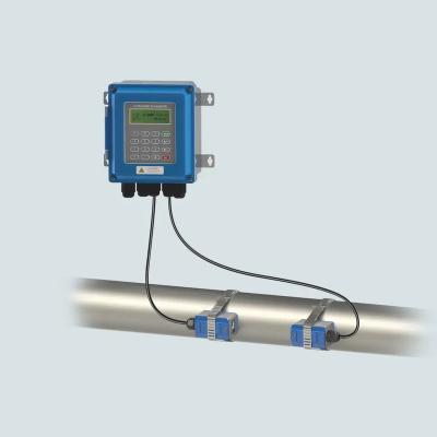 China Factory Cheap Price Wall Mounted Ultrasonic Flow Meter Flange For Sewage TS-2 for sale