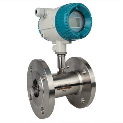 China Stainless steel turbine flow meter flowmeter with high precision for sale