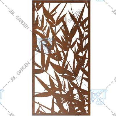 Cina 900*1800mm Corten Steel Fence Panels Weathering Steel Garden Screen ISO9001 in vendita