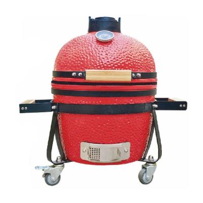 China 14 inch Small Kamado Ceramic Grill Durable for sale