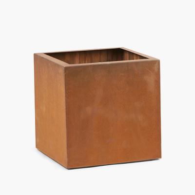 China Corten Steel Plant Boxes Long-Lasting Durability And Environmentally Friendly Design for sale