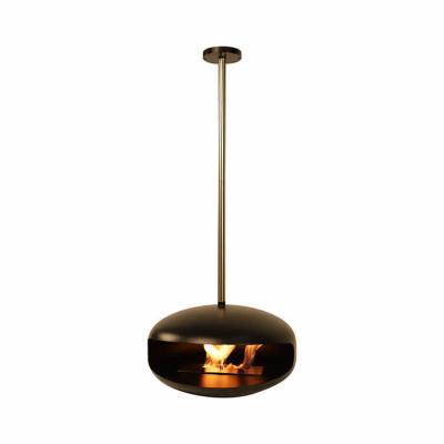 China Diameter 600mm Ethanol Fire Pits ISO9001 Ceiling Mounted Fireplace for sale