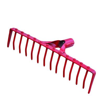 China High Quality Garden Work Garden Lawn Rake Steel Garden Rake Cultivating Rake for sale