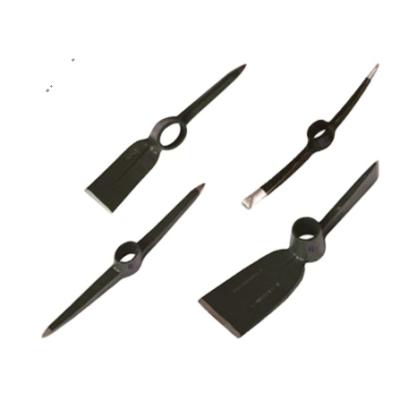 China Small Outdoor Hand Garden Pickaxe Hot Sale Garden Hotel Farmhouse Forged Hardened And Tempered Bright And Black Painted Surface for sale