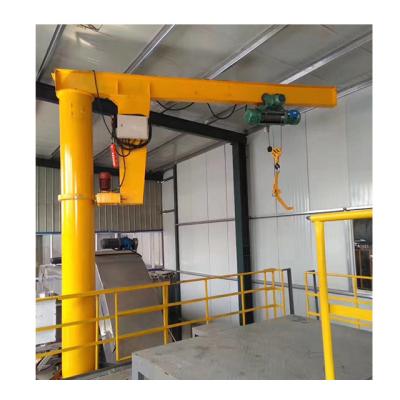 China Electric Rope Pillar Jib Crane 3 Ton With Hoist Electric Operated for sale