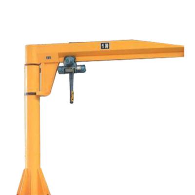 China Column Floor Mounted Jib Crane swing Arm Lift Crane for sale