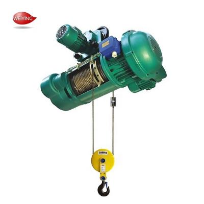 China hoist Double Speed 5tons 10t 16t  Wire Rope Hoist with Lifting Height 6m 8m 12m for sale