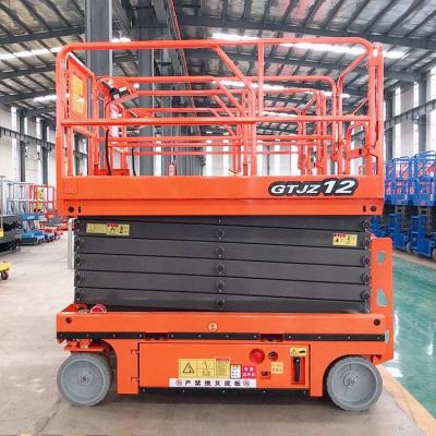 China Indoor 8m Aerial Lift Platform Working Height 380KG For Sale for sale