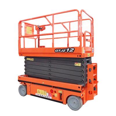 China Hydraulic Aerial Lift Platform With Battery And Self Propelled Device for sale