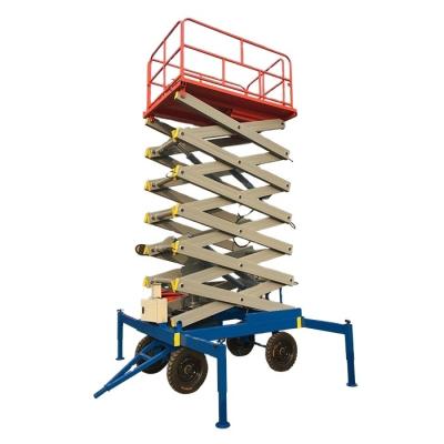 China 300Kg 12M Electric Hydraulic Scissor Lift for sale