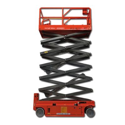 China 26Ft Indoor Worksite 33 Ft Slab Scissor Lift platform for sale