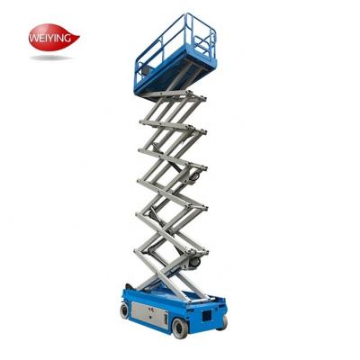 China 8M Mobile Drive High Quality Self Propelled Hydraulic Scissor Lift for sale