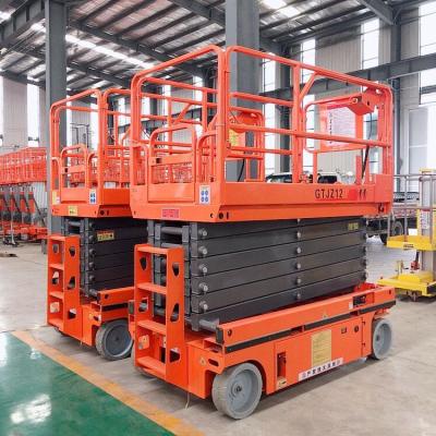 China Table 16M Lifting Equipment Rental Hydraulic Mobile Scissor Lift zu verkaufen