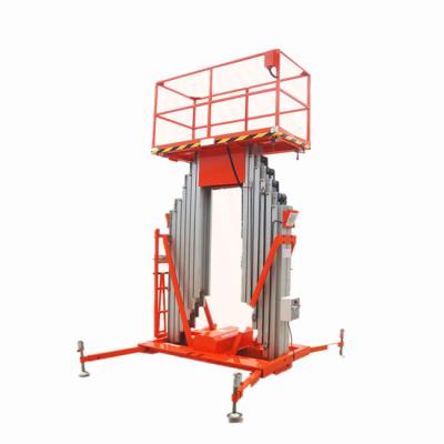 China Good Feedback Aluminum Lift Platform Mobile Portable Man Lifter Work Platform zu verkaufen