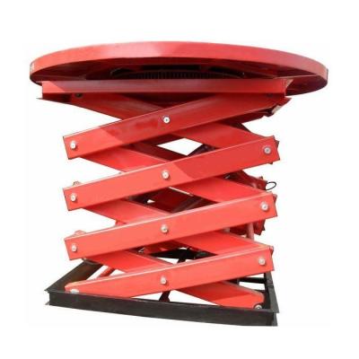 China Load Stationary Scissor Lift Platforms Dock 2 Ton zu verkaufen