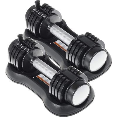 China Effective Dumbbell Home Gym Weightlifting Space Adjustable Dumbbell 12.5 Pounds For Body Building Fitness Dumbbell for sale