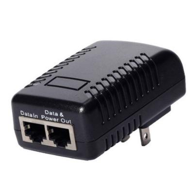 China 48V 0.5A Wall Plug POE Injector Ethernet Adapter for IP Phone/CCTV IP Camera Power Supply US EU UK AU for sale