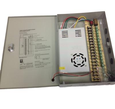 China Protections Short Circuit Overtemp Overload Overvolt 12V 30A Power Supply Box for CCTV for sale