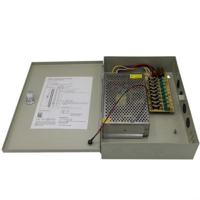 China Single Output Grey 9 Ports 20A 12V DC Switching Power Supply Distribution Box C-Power for sale