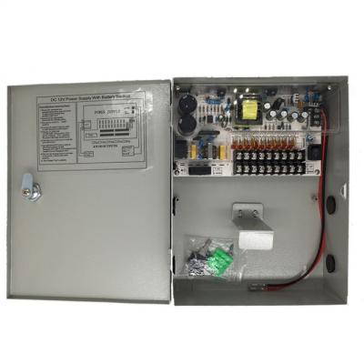 Cina C-Power Costante Voltage DC 12V 10A 9CH 120W Supporto di alimentazione di riserva UPS per telecamere CCTV in vendita