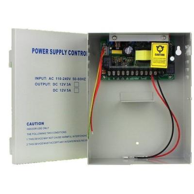 China Backup Battery C-Power Silver 12v dc Output Voltage Power Supply for Access Control for sale