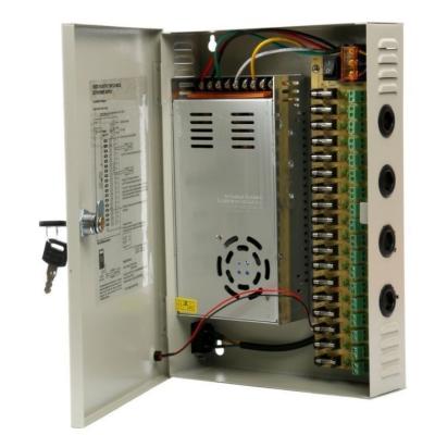 China C-Power 110v 220 DC 12v 30a 18ch Switching Power Supply with 50/60HZ Output Frequency for sale