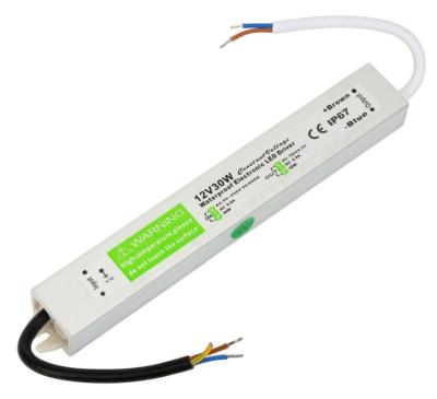 China DC 12V/24V IP66/IP67 Waterproof 30W LED Driver for LED Strip LED Lighting Power Supply for sale