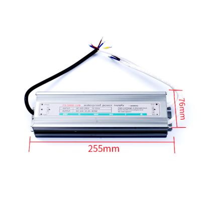 China 400W 12V 33.3A DC Waterproof LED Power Supply IP67 Rated Line Regulation Range ±0.5max for sale