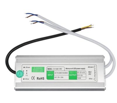 중국 단일 출력 은 방수 IP67 전원 공급 10W 12V 24V 5V 90-270V AC DC C 전원 판매용