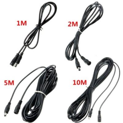 China PVC Insulated 12V DC Power Extension Cable 5.5 x 2.1mm for CCTV Camera/LED/DVR/PSU Lead for sale